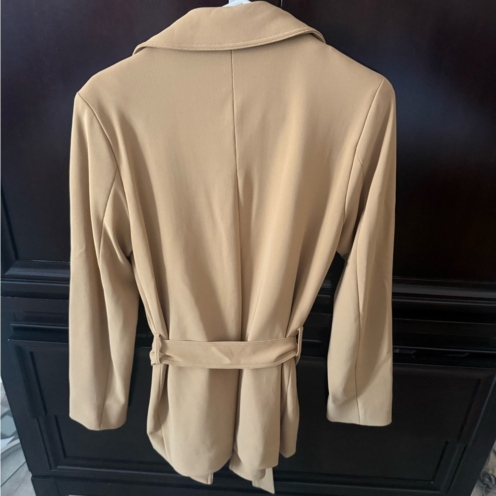 Boston Proper Camel Trench Coat